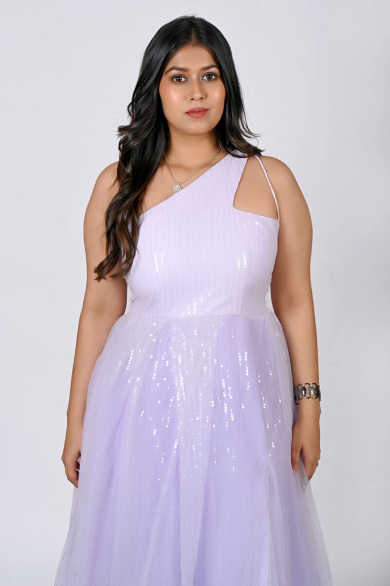 sachin and babi light blue dress Women's Purple Plus-Size Dresses